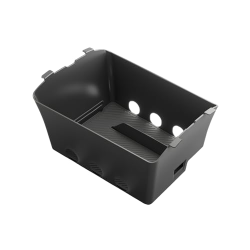 SKTU for 2026 Hyundai Palisade Center Console Organizer for 2026+ Hyundai Palisade Calligraphy Under Center Console Tray Hyundai Palisade 2026 Accessories Lower Console Tray ABS (Calligraphy Only) - color: for 2026+ Palisade Calligraphy
