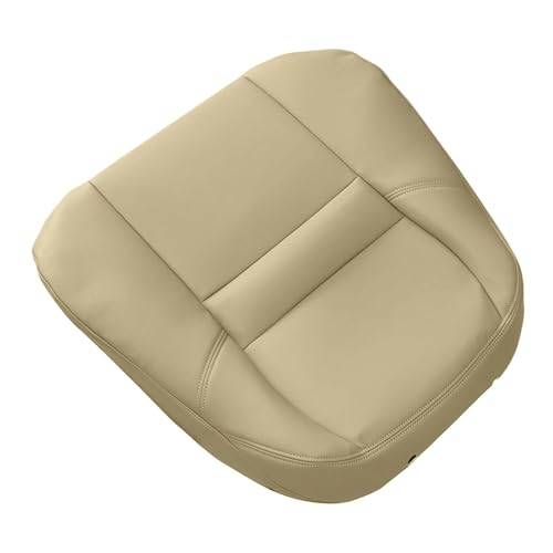 NLQR Front Driver & Passenger Side Bottom & Top Lean Back Replacement Seat Covers Tan Microfiber Leather Compatible with Honda CRV 2007 2008 2009 2010 2011 - color: Tan