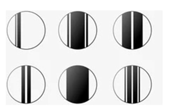 Vinyl Wrap 2080, CFS12 Carbon Fiber Finish 0.5" to 8" Wide, up to 75ft Long Air Release Technology Chrome Delete, Car Detailing, Home DIY Projects(2 Inches x 50 FT) - size: 2 Inches x 50 FT