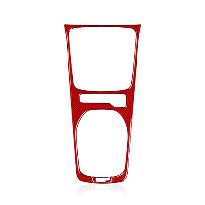 Car Gear Shift Box Panel Sticker Carbon Fiber Decal Interior Trim for Chevrolet Camaro 2010 2011 2012 2013 2014 2015 Accessories - color: Gear Shift Box Panel