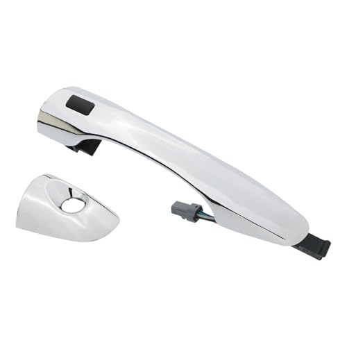 APPERFiT Exterior Door Handle Smart Key w/Cover for Front Door Left Driver Side Chrome Compatible with Kia Sorento 2016 2017 2018 2019 2020 Door Keyless Entry Replaces 82651-C5710 82652-C5010 - size: FL Smart Key