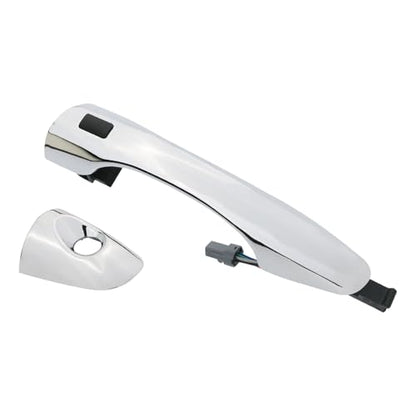 APPERFiT Exterior Door Handle Smart Key w/Cover for Front Door Left Driver Side Chrome Compatible with Kia Sorento 2016 2017 2018 2019 2020 Door Keyless Entry Replaces 82651-C5710 82652-C5010 - size: FL Smart Key
