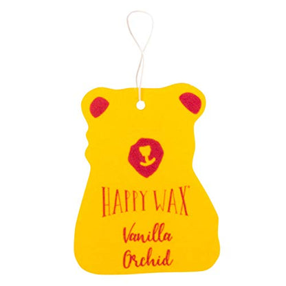 Happy Wax Relax and Refresh Mix Hanging Car Cub Air Fresheners Infused with Natural Essential Oils, 4 Ct. Variety Pack - Contains Calming Lavender, Fresh Cotton, Lemon, and Vanilla Sandalwood