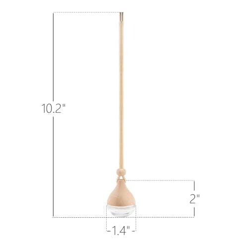Refillable Car Air Freshener Hanging Diffuser, Empty Glass Bottle with Reed Sticks for Essential Oils, Car Scent Diffuser and Aromatherapy Pendant Decor for Women and Men (4PCS) - size: Reed Stick - 4PCS