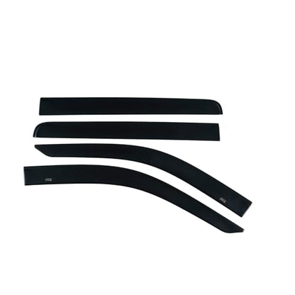 Husky Liners Low Profile Ventvisor Rain Guards | Fits 2021-2026 Cadillac Escalade ESV, Chevrolet Suburban, GMC Yukon XL | Front & Rear, 4-pc Matte Black - 2857092