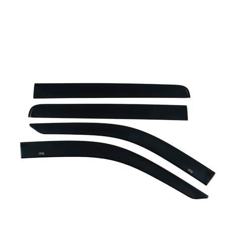 Husky Liners Low Profile Ventvisor Rain Guards | Fits 2021-2026 Cadillac Escalade ESV, Chevrolet Suburban, GMC Yukon XL | Front & Rear, 4-pc Matte Black - 2857092