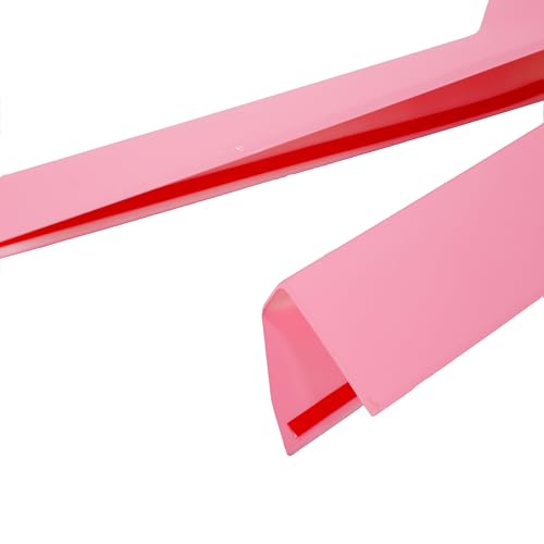 Barong for Tesla Cybertruck Accessoriess Interior Stickers Car Front Row Central Control Sides Cover Trim Frame Decal Pink - color: Front Row Central Control Sides Cover