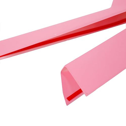 Barong for Tesla Cybertruck Accessoriess Interior Stickers Car Front Row Central Control Sides Cover Trim Frame Decal Pink - color: Front Row Central Control Sides Cover
