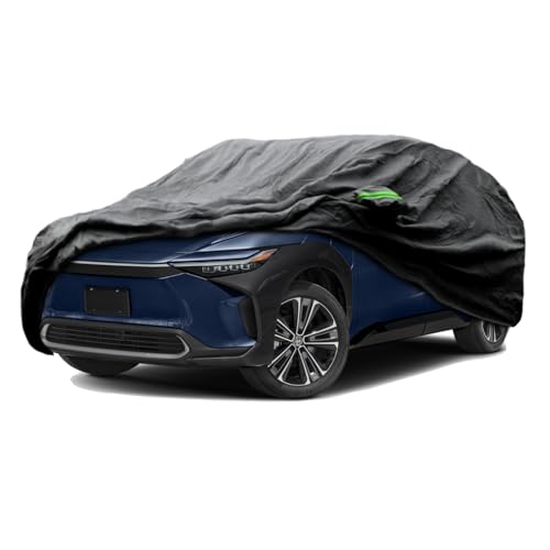Proadsy Car Cover Custom Fit for Toyota bZ4X 2023 2024 2025 2026, Waterproof All Weather for Automobiles, Full Exterior Cover Rain Snow Sun Protector Indoor Outdoor Car Cover - size: Toyota bZ4X