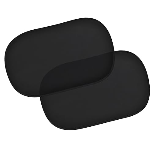 EcoNour Car Side Window Shade for Baby - 2 Pack | Car Window Shade for Sun Glare, Heat and UV Protection | Rear Side Window Sunshade for Privacy Blackout Car Accessories | Medium (20"x12") - size: Medium