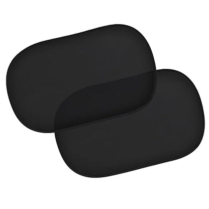 EcoNour Car Side Window Shade for Baby - 2 Pack | Car Window Shade for Sun Glare, Heat and UV Protection | Rear Side Window Sunshade for Privacy Blackout Car Accessories | Medium (20"x12") - size: Medium