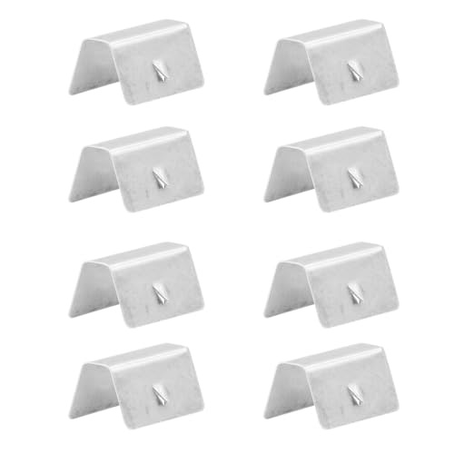 16pcs Wind Rain Deflector Channel Clips Set Universal Stainless Steel Fitting Fixing Retaining Replacement Clip Compatible with Heko G3 Sned