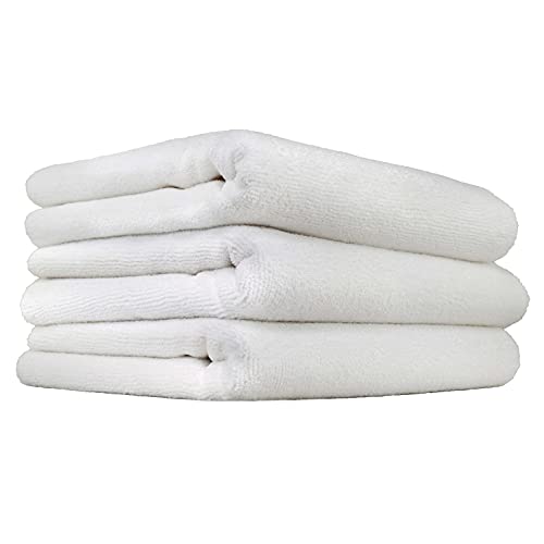 Chemical Guys MIC_801_03 Monster Edgeless Microfiber Towel, White (16 in. x 16 in.) (Pack of 3) - color: White