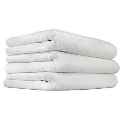 Chemical Guys MIC_801_03 Monster Edgeless Microfiber Towel, White (16 in. x 16 in.) (Pack of 3) - color: White