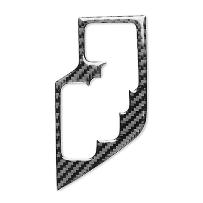 NVCNX Real Premium Carbon Fiber Car Center Console Automatic Transmission Gear Shift Panel Cover Decal Compatible with Toyota RAV4 2013 2014 2015 XLE LE Limited Interior Trim Accessories Black - C - color: 2013-2015 Gear Shift Panel Trim - C