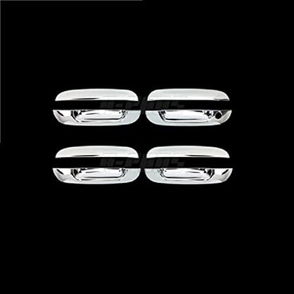 4 Chrome Door Handle Cover for Cadillac DTS 2006-05 06 07 08 09 10 2011 / DEVILLE 2000-2005 / CTS 2003-04 05 06 2007