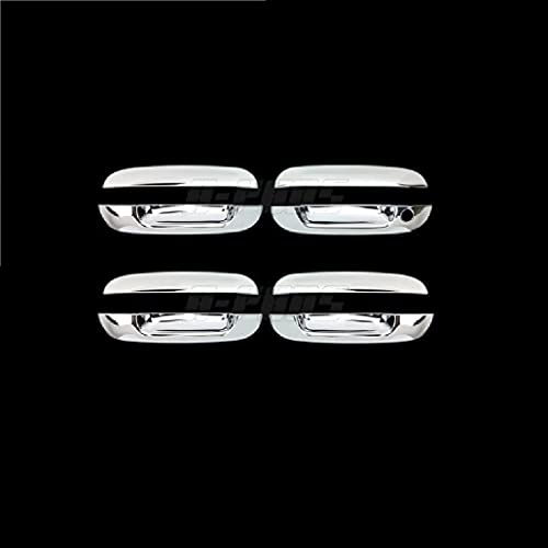 4 Chrome Door Handle Cover for Cadillac DTS 2006-05 06 07 08 09 10 2011 / DEVILLE 2000-2005 / CTS 2003-04 05 06 2007