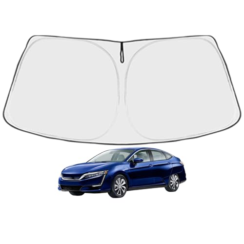 Clarity Custom Windshield Sun Shade for Hon da Clarity 2017-2025 Front Window Sunshade Sun Visor 240T Shade Blocks UV Rays Car Accessories - size: Clarity 2017-2025