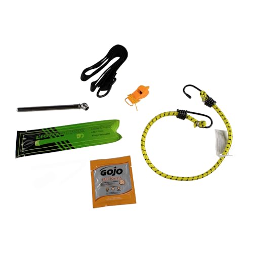 Ford Roadside Assistance Kit Contains First Aid Kit, Safety Vest, Booster Cables and Assorted Tools | VFL3Z19F515AC