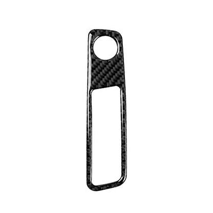 NVCNX Real Carbon Fiber Compatible with Audi B9 A4 S4 2017-2025 / A5 S5 RS5 2018-2025 2019 2020 2021 2022 2023 2024 Car Center Console Volume Control Panel Cover Sticker Interior Trim Accessories 1PC - color: Console Volume Control Panel