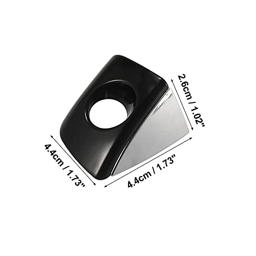 X AUTOHAUX Front Left Exterior Door Handle Cover End Cap Fit for Audi A6 Quattro A8 Quattro RS7 4H1837879B