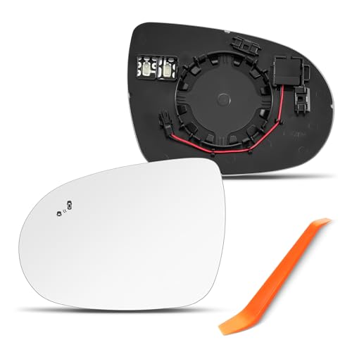 Blind Spot Compatible with Kia Sorento Driver Side Mirror, 2016 2017 2018 2019 2020 - Left Side Mirrors Replacement Glass with BSD, Power Heated - color: Driver Side(Blind Spot)
