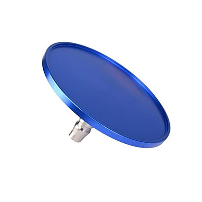 4.0x2.1 Inches Powerful Suction Cup Adapter Base for Adult Vac-U-Lock Machine Air Connector Device Attachments Accessory Gift (Blue) - color: Blue