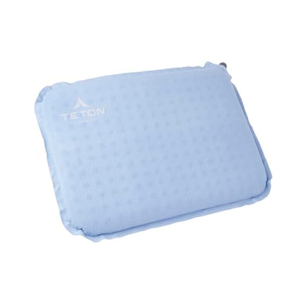 Teton Camping Seat Cushion; Stadium Seat; Office Chair; Car Pad; Inflatable, Bluestone - color: Bluestone