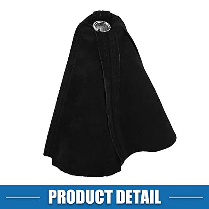 Car Shift Boot Cover Universal Gear Shift Knob Boot Dust Cover Suede Black - color: Black