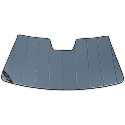Covercraft UVS100 Custom Windshield Sunscreen for 2015-2019 Ford F-150 w/Rearview Mirror Mounted Camera - Blue Metallic - color: Blue Metallic