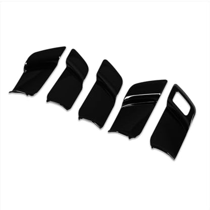Beautost for Toyota Prius 2023 2024 2025 2026 Interior Door Handle Bowl Panel Cover Trims (Piano Black) - color: Piano Black