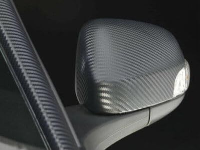 Vinyl Wrap 2080, CFS12 Carbon Fiber Finish 0.5" to 8" Wide, up to 75ft Long Air Release Technology for Chrome Delete, Car Detailing, Home DIY Projects (Carbon Fiber, 1 Inch x 5FT) - size: 1 Inch x 5FT