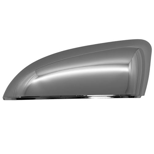 A-Premium Driver Side Rearview Mirror Cover Cap - Compatible with Ford Explorer 2019 - Chrome - style: Left Driver Side