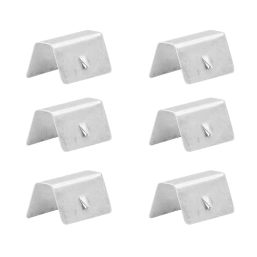 16pcs Wind Rain Deflector Channel Clips Set Universal Stainless Steel Fitting Fixing Retaining Replacement Clip Compatible with Heko G3 Sned