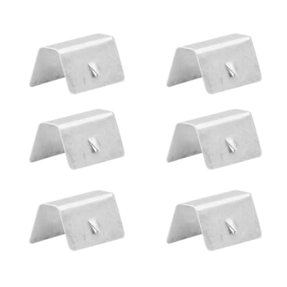 16pcs Wind Rain Deflector Channel Clips Set Universal Stainless Steel Fitting Fixing Retaining Replacement Clip Compatible with Heko G3 Sned