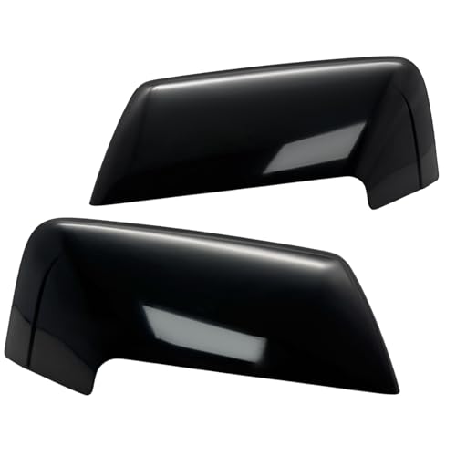 A-Premium 2 PCS Driver and Passenger Side Upper Rearview Mirror Covers Caps - Compatible with Ford Expedition 2007-2017 - Textured Black - color: Textured Black