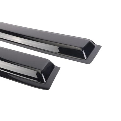 Window Visors Deflectors Tape-On for Trucks 2009-2014 DOD-ge RAM 1500/2500/3500, Rain Guards, Window Visors for Cars, Vent Shade Guard 4 pcs Window Deflectors - size: 2009-2018 Dodge Ram 1500/2500/3500 Crew Cab