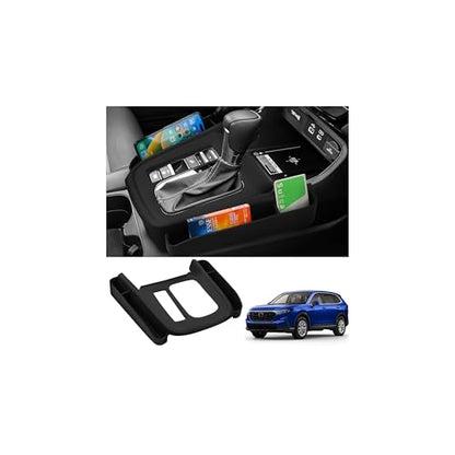 Autorder Silicone Center Console Organizer for 2023-2026 Honda CRV CR-V Accessories Seat Gap Storage Box Soft Gear Shift Panel Trim Cover - size: 2023+ CRV Silicone Organizer