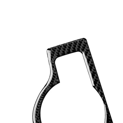 NVCNX Carbon Fiber Compatible with Mercedes-Benz C-Class W204 C250 C300 C350 C63 AMG 2008-2015 Coupe Sedan Accessories Car Dash Headlight Switch Panel Cover Interior Trim Sticker Decal 1PC - color: Dash Headlight Switch Panel Trim