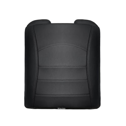 Muslogy Center Console Armrest Cover Fit for Dodge Ram1500 2013-2018 & Ram2500/3500 2013-2026 Accessories, Comfort Armrest Pad Console Lid Cushion Vegan Leather 1-Inch Extra Thick(Jump Seat ONLY) - size: 3) 13-18 |RAM1500| 13-25 RAM2500/3500|Jump,+Thick