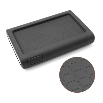 SKTU for 2026 Toyota RAV4 Armrest Cover for 2026+ Toyota RAV4 (LE/SE/XLE Premium/Woodland/XSE/Limited) Center Console Cover Toyota RAV4 2026 Accessories Rubber Console Cushion Cover-Durable - color: 2026+ RAV4 Rubber Armrest Cover