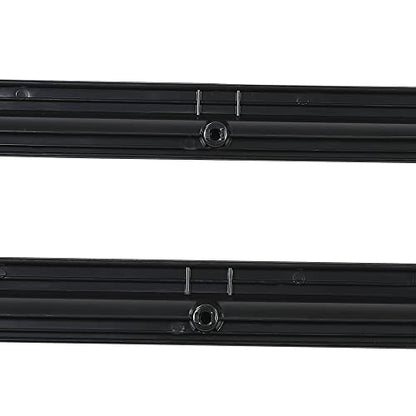 G-PLUS Door Sill Scuff Plate Protector Pair Set LH & RH Sides Compatible with 1992-2011 Ford Ranger F57Z1013208A Black - size: 92-11 Ford Ranger