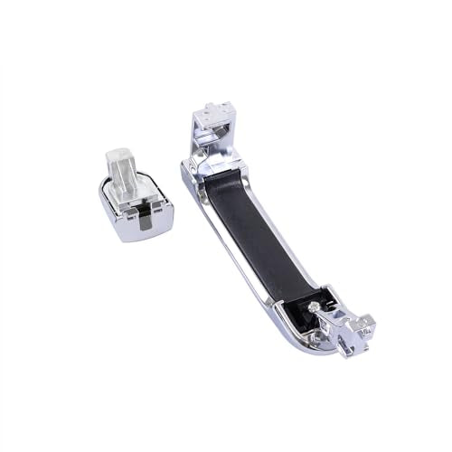 Chrome 1 Lot 4 Doors Exterior Handle Door Outer Handle Compatible with Nissan Versa 2007 2008 2009 2010 2011 2012 - color: Chrome