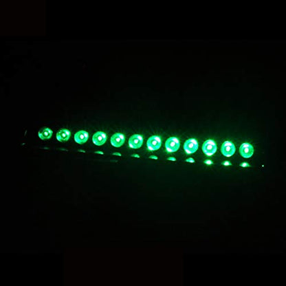 AUXMOTEC Green Led Strobe Flash Light Emergency Warning 12-Led Sucker Dashboard Interior Roof Windshield Dash Safe Caution Hazard Light with Suction Cups for Car Vehicle Boat SUV Firemen Fog DC 12V - color: Green