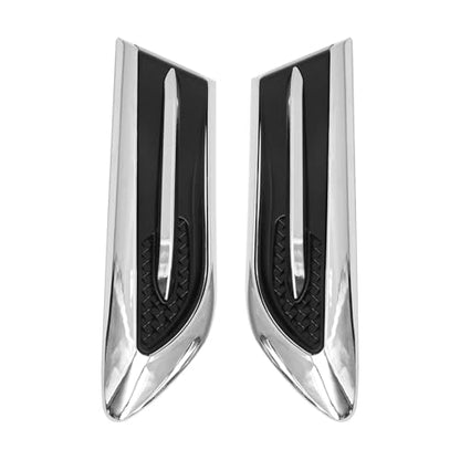 2 PCS Plastic Car Air Vent Trim Sticker, Hardy Body Vent Sticker, Suitable for Most Cars and Vehicles with Decorative Designs