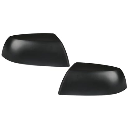 Osompar Textured Black Outer Rear View Mirror Cover Cap Front Driver Passeger Side for Toyota Tundra 2007-2021 Toyota Sequoia Replaces 87945-0C020 87915-0C040 - color: Textured Black