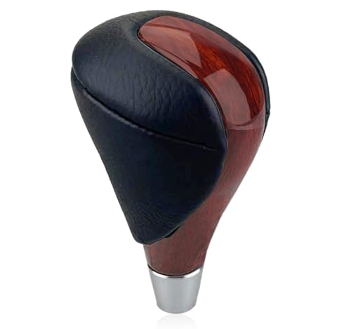 Gear Shift Knob Resin Leather for Most Lexus ES300 GS430 IS250 LX470 RX450h Toyota Crown Corolla Camry Rav4 Prado 4Runner Highlander - color: Red