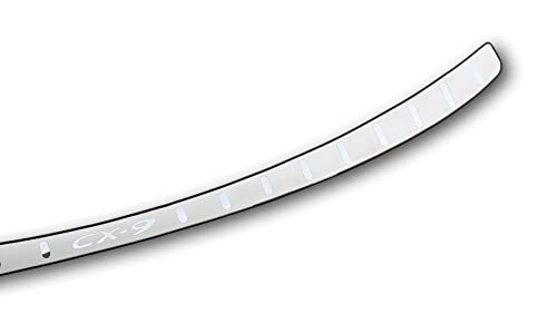 Car Stainless Steel Rear Bumper Protector, for Mazda CX9 CX-9 2016-2023 Accessories, Auto Parts Tailgate Back Trunk Door Sill Cover Scuff Plate Strip Guard Protection