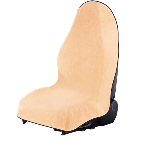 Waterproof Car Seat Towel Cover - Sweat-Proof & Durable Machine Washable for Athletes, Gym Workouts - Fits Various Vehicles - Car Seat Towel Cover After Gym (1Pcs,Beige) - color: beige1, size: 1pcs Front Seat Towel