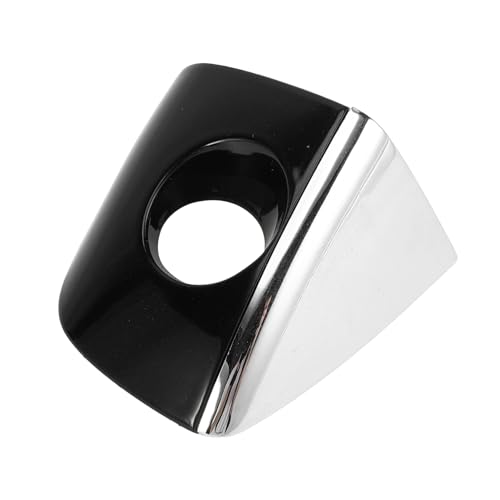 Front Left Exterior Door Handle Cover Lock Cap for Audi Q5 8R 2013-2017 No.8T0837879 ABS Black 1 Pc